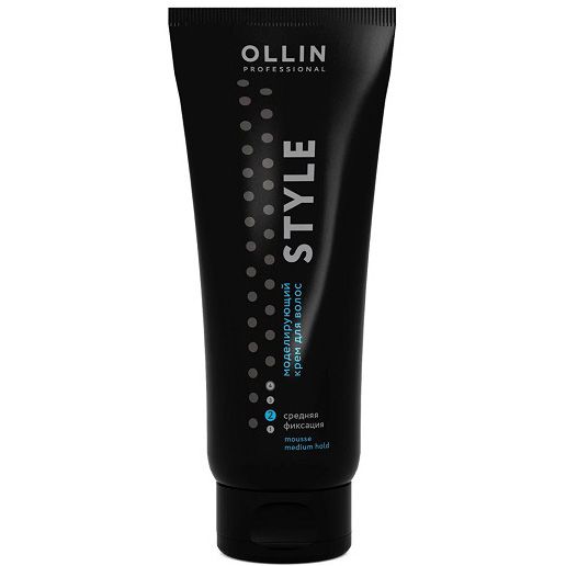 Sculpting cream for medium hold Style OLLIN 200 ml